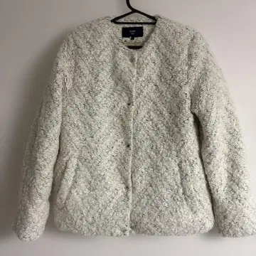 SHIPS Colors 노카라 다운 자켓 코트