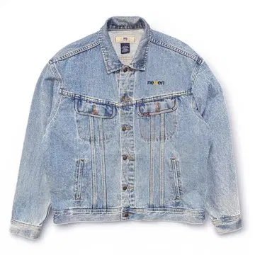 Lee NEXEN 빈티지 기업계 데님 자켓 워크 자켓