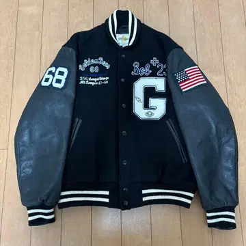 GB Sport Golden Bear 바시티 자켓 L 블랙