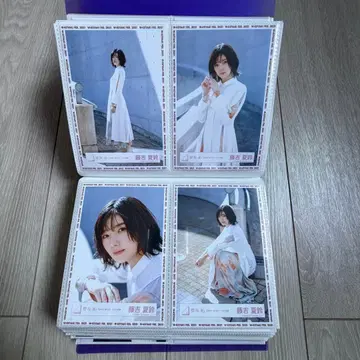 후지요시 카린 사쿠라자카46 브로마이드 BAN mv 로케이션 의상 컴프