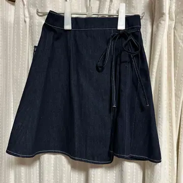 [ merry jenny ] 데님 미니 스커트