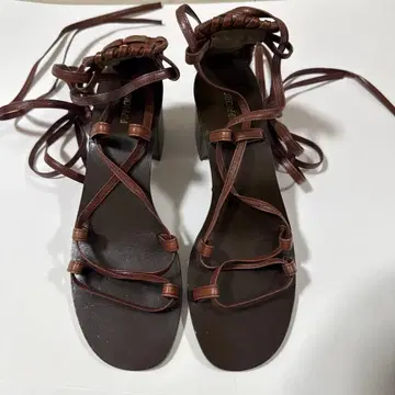 PIPPICHIC 피피시크 레이스 레이스업 샌들 y2k 36.5