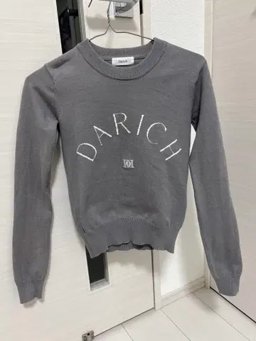 Darich 로고 니트탑