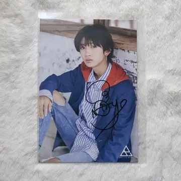 MAZZEL NAOYA 키다 나오야 친필 사인 포스카