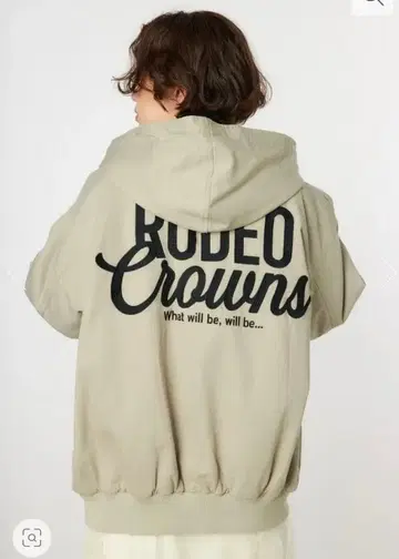 로데오 크라운 워크 후디 블루종