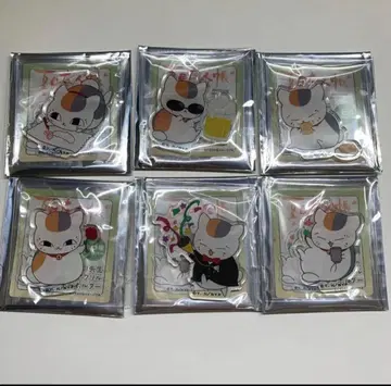 나츠메 우인장 냥코 선생님 아크릴 키링 6세트