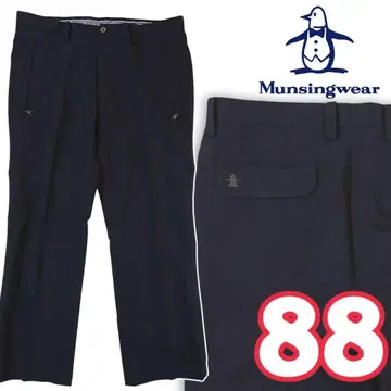 새상품급! 먼싱웨어 Munsingwear 발수 방풍 본딩 골프 팬츠