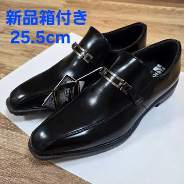 [택 포함 새상품] 메탈 버클 블랙 드레스 슈즈