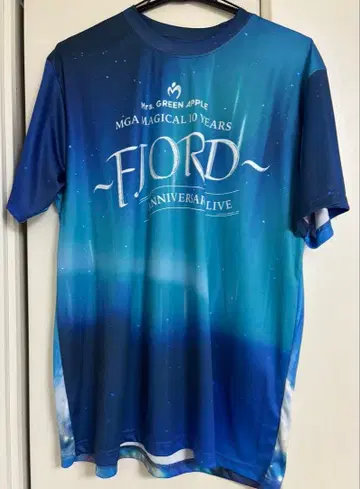 미세스 FJORD T셔츠 M사이즈 피요르드 라이브 야마시타 부두