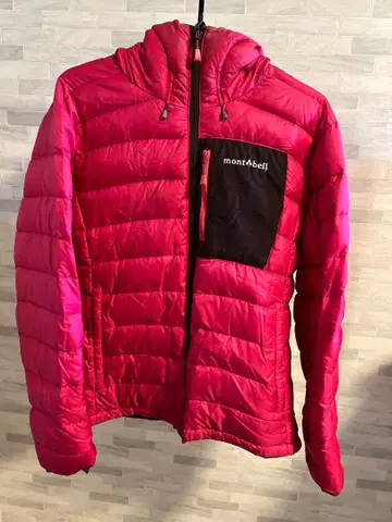 [ 고품질 ] 몽벨 다운 L 사이즈 핑크