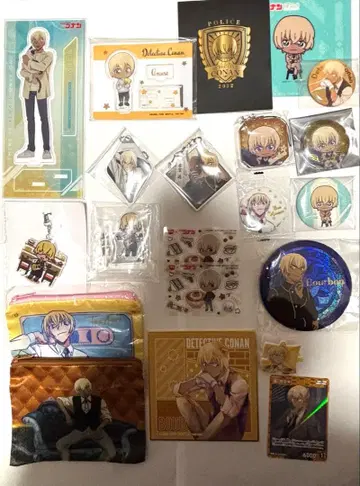 명탐정 코난 아무로 토오루(버번) 굿즈 모음
