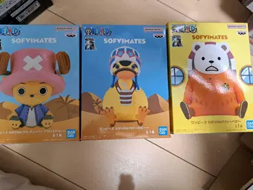 원피스 소프트 메이 피규어 3종 세트