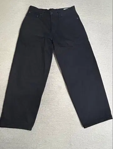 GAP 슈퍼 배기 데님 33/32 블랙