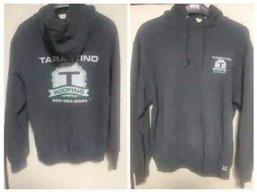 레어 RUSSELL 러셀 양면 프린트 후드 맨투맨 하겐다즈