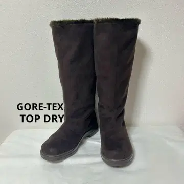 미사용에 가까움 ] 탑 드라이 고어텍스 보아 부츠 브라운 22