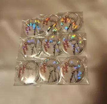 은혼 사카타 긴토키 올스타 캔뱃지 9개