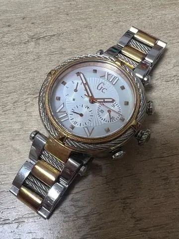 GC GUESS COLLECTION 크로노그래프 쿼츠 남성용 손목시계