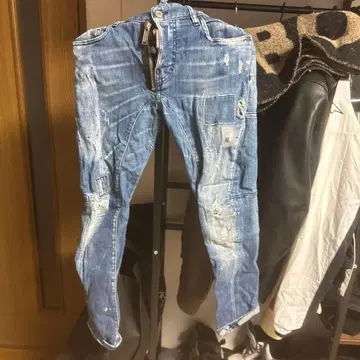 DSQUARED2 타이디 바이커 데님 44