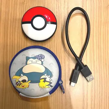포켓몬 GO 플러스 플러스 충전 케이블 본체 케이스 3종 세트