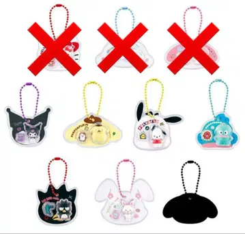 산리오 캐릭터즈 패키지 참 앤 초코 보로 세트