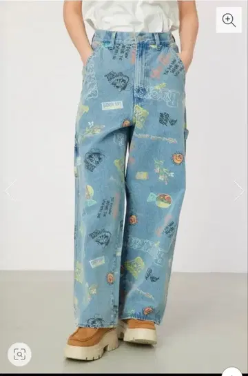 로데오 크라운 ICON 페인터 팬츠 데님 팬츠