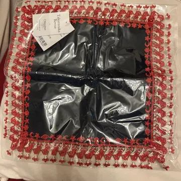 치카자와 레이스 다카라즈카 손수건 네이비 라인댄스