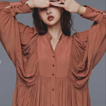 COCO DEAL 긴팔 셔츠 원피스 사이즈 2