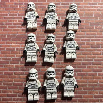 LEGO 정품 클론 트루퍼 9체