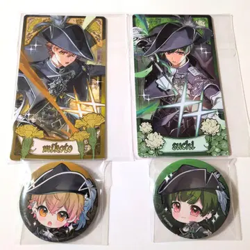 시쿠포니 스치 미코토 타로풍 카드 캔 배지 로디아스택트 일괄