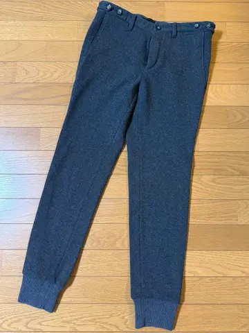 G.T.A 리브 팬츠 46 다크 그레이 조거 팬츠 기모 소재