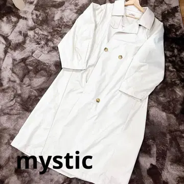 mystic 여성용 트렌치코트 스프링 코트 롱 코트