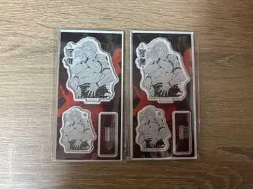 주술회전 아크릴 피규어 & 아크릴 참 양면 스쿠나