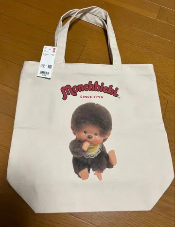 새상품 유니클로 UNIQLO UTme 몽치치 토트백 L 사이즈