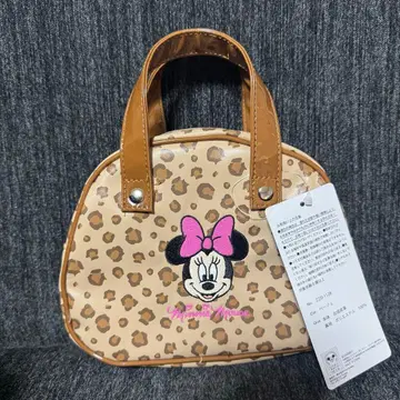 새상품 택 포함 아베일 미니 레오파드 무늬 파우치 토트백풍 레오파드