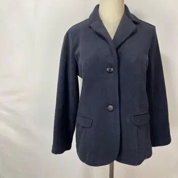 LANDS' END 테일러드 자켓 플리스 F 사이즈 네이비