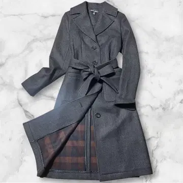 브룩스브라더스 롱 코트 그레이