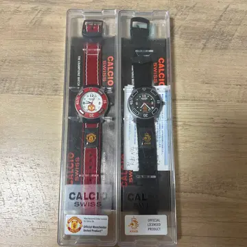 CALCIO SWISS 손목시계 맨체스터 KNVB 케이스 포함