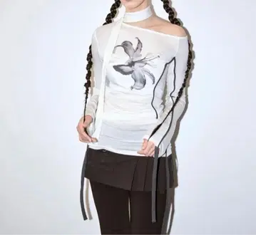 elfelfelfarchives LILY SCARF TOP 시즈니룩