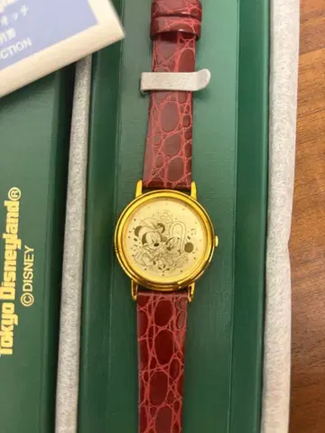 디즈니 크리스마스 판타지 미키 미니 2001 손목시계 시계