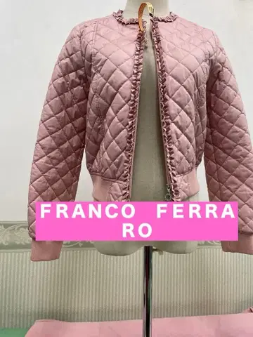 새상품급 프랑코 페라로 퀼팅 자켓 2 클리닝 완료