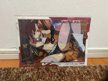 천원돌파 그렌라간 요코 리트너 클리어 파일 미개봉