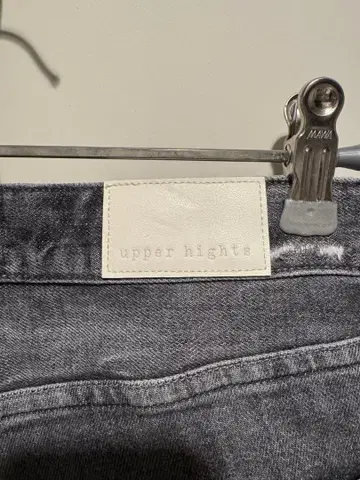 upper heights 그레이 스트레이트 데님 24인치