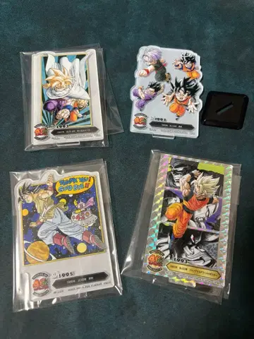 제일복권 DRAGONBALL 40th ~그 두 번째~ F상 4종 세트