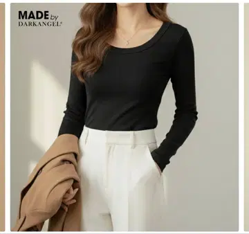 DARKANGEL U넥 긴팔 다크 그레이 L