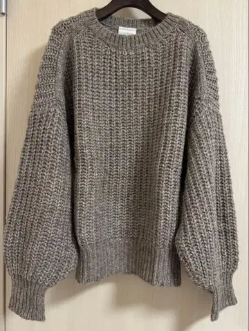 [ Whim Gazett(위임 가제트) ] 벌룬 슬리브 니트