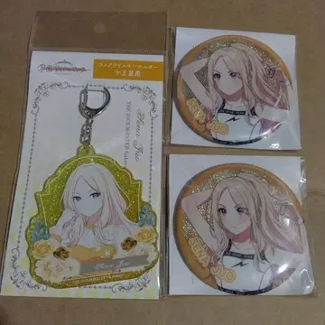 학원 아이돌 마스터 쥬오 호시나 아크릴 키링 글리터 캔뱃지