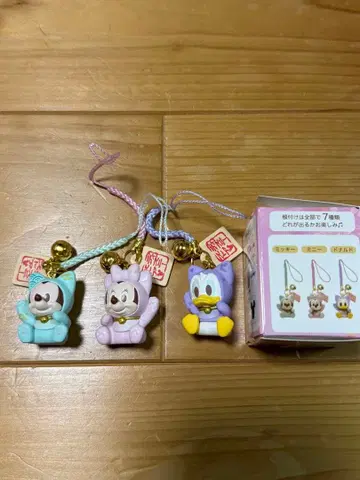 설날 시크릿 스트랩 미키 미니 도날드 세트