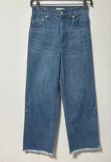 야누크 릴리스 프린지 데님 청바지