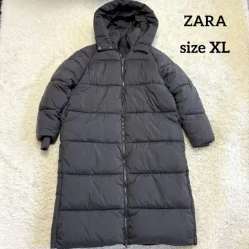 [ 자라 ] 새상품급 다운 코트 블랙 XL 사이즈 여성용