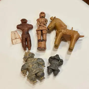 토우 하니와 5체 세트 캡슐 토이 가챠가챠